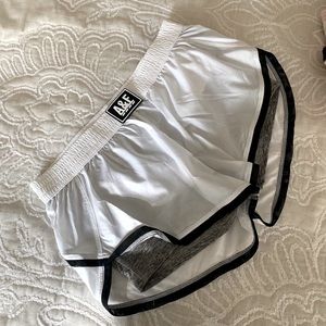 Black and White Shorts